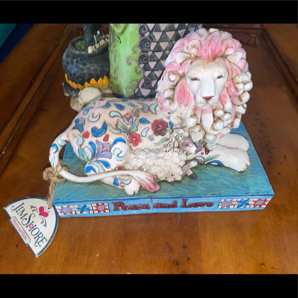 Jim Shore Peace & Love Figurine